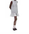 Baum Und Pferdgarten Agnese Dress In Grey Office Leopard In Multi