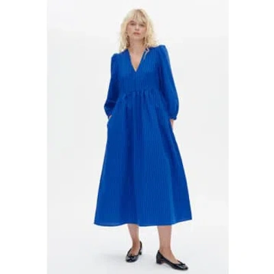 Baum Und Pferdgarten Aimee Bluing Dress In Blue