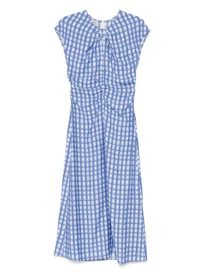 Baum Und Pferdgarten Akeyla Midi Dress In Blue