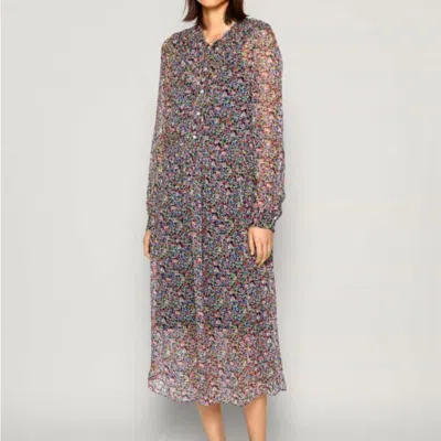 Baum Und Pferdgarten Amaira Flower Field Dress In Reddish Flower Field In Multi