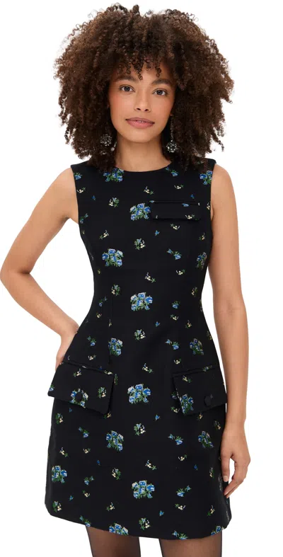 Baum Und Pferdgarten Amayah Dress Black Small Flower