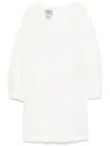 Baum Und Pferdgarten Amyna Mini Dress In White