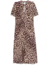 Baum Und Pferdgarten Anneliek Midi Dress In Neutrals