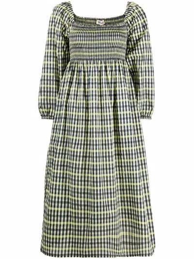 BAUM UND PFERDGARTEN AQUINA CHECKED DRESS
