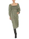 Baum Und Pferdgarten Aquina Checked Dress In Green