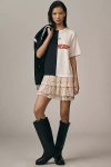Baum Und Pferdgarten Ariona Twofer T-shirt Mini Dress In Multi