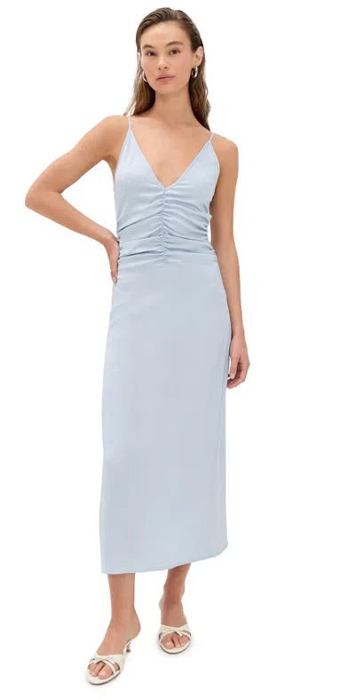 Baum Und Pferdgarten Atalia Dress Subdued Blue In Gray
