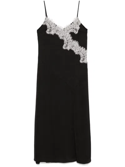 Baum Und Pferdgarten Ayda Midi Dress In Black