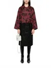 Baum Und Pferdgarten Bebeth Jacket In Bordeaux Rose In Red