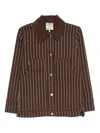Baum Und Pferdgarten Long Sleeve Casual Jacket In Brown