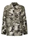Baum Und Pferdgarten Beline Camouflage Zipped Jacket In Green