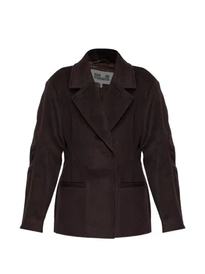 Baum Und Pferdgarten Benina Double-breasted Jacket In Brown