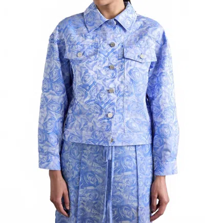 Baum Und Pferdgarten Berette Jacket In Blue Rose