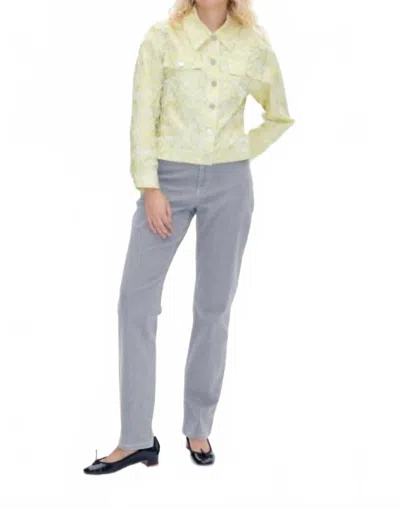 Baum Und Pferdgarten Berette Jacket In Yellow Rose In Multi