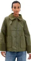 Baum Und Pferdgarten Birdie Jacket Ivy Green In Green