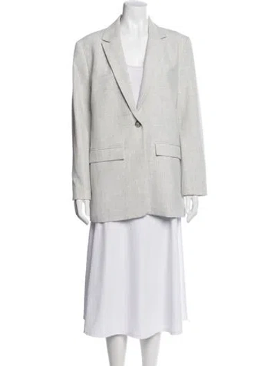 Pre-owned Baum Und Pferdgarten Blazer In Gray