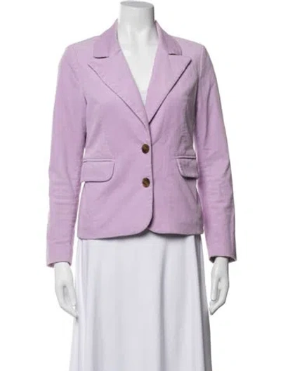 Pre-owned Baum Und Pferdgarten Blazer In Purple