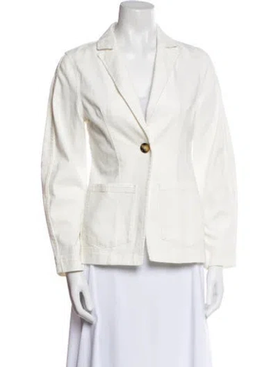 Pre-owned Baum Und Pferdgarten Blazer In White