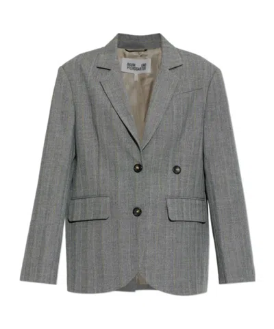 Baum Und Pferdgarten Bleone Herringbone Blazer In Multi