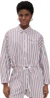 Baum Und Pferdgarten Bryce Blouse Haute Red Stripe In Haute Red Stripe