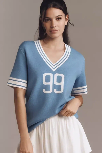 Baum Und Pferdgarten Cannie Cashmere Blend Sweater In Blue