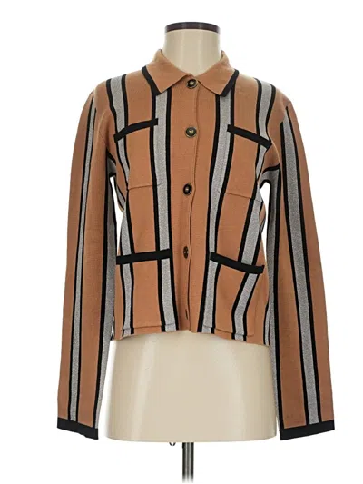Pre-owned Baum Und Pferdgarten Cardigan Sweater In Brown