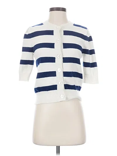 Pre-owned Baum Und Pferdgarten Cardigan Sweater In White