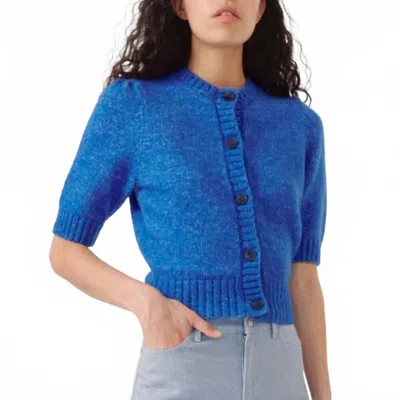 Baum Und Pferdgarten Carlee Knit Cardigan In Blue In Multi