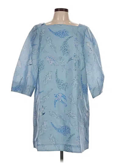 Pre-owned Baum Und Pferdgarten Casual Dress In Blue