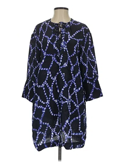 Pre-owned Baum Und Pferdgarten Casual Dress In Blue