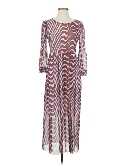 Baum Und Pferdgarten Casual Dress In Burgundy