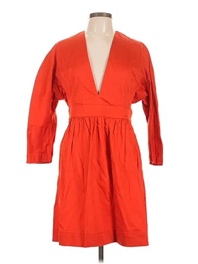 Pre-owned Baum Und Pferdgarten Casual Dress In Orange