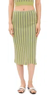 Baum Und Pferdgarten Cilia Skirt Lux Dark Citron In Lux Dark Citron