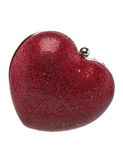 Pre-owned Baum Und Pferdgarten Clutch In Burgundy