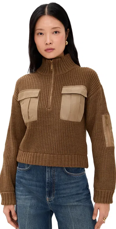 Baum Und Pferdgarten Clyde Pullover Mocha Camel In Brown