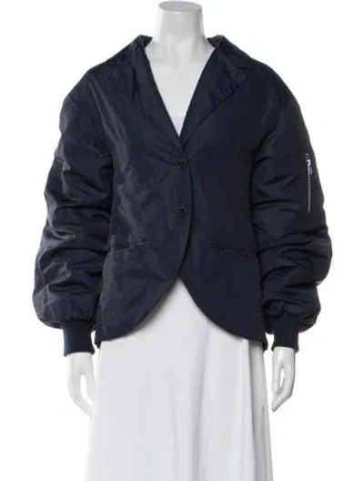 Pre-owned Baum Und Pferdgarten Coat In Blue