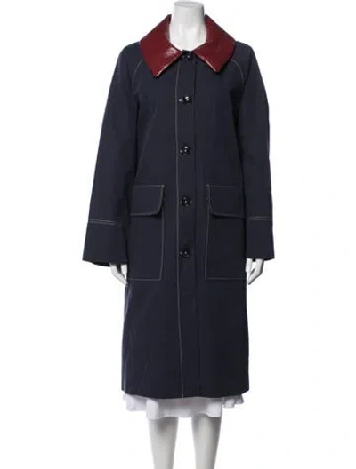 Pre-owned Baum Und Pferdgarten Coat In Blue
