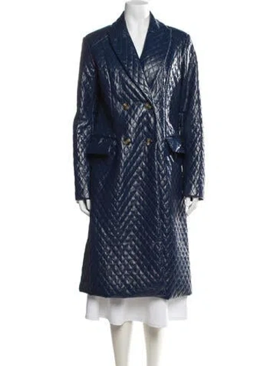 Pre-owned Baum Und Pferdgarten Coat In Blue