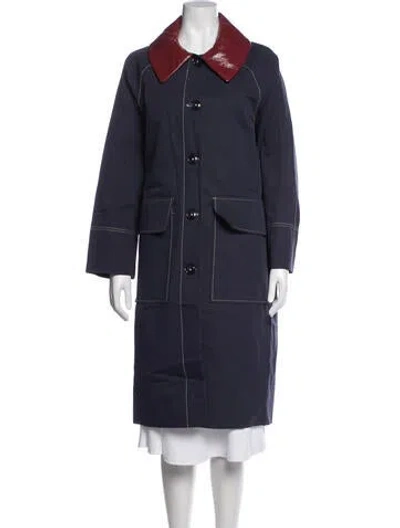 Pre-owned Baum Und Pferdgarten Coat W/ Tags In Blue