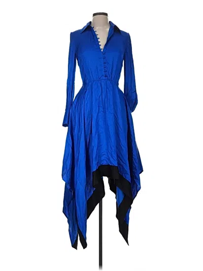Pre-owned Baum Und Pferdgarten Cocktail Dress In Blue