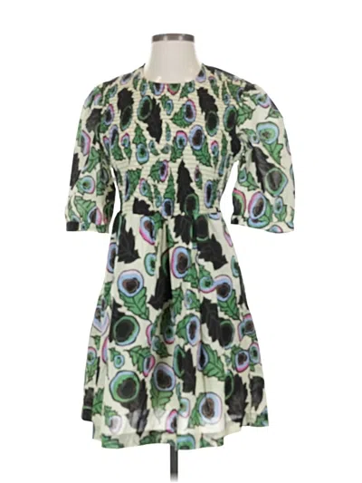 Pre-owned Baum Und Pferdgarten Cocktail Dress In Green