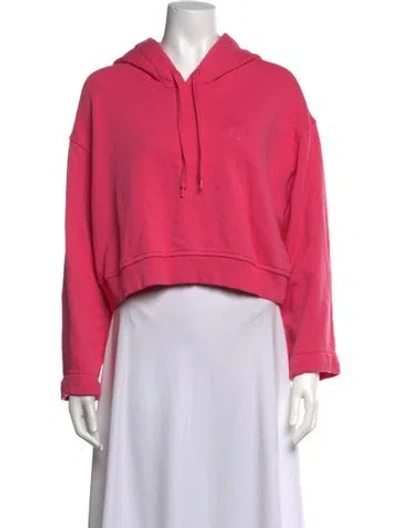 Pre-owned Baum Und Pferdgarten Crew Neck Long Sleeve Hoodie In Pink