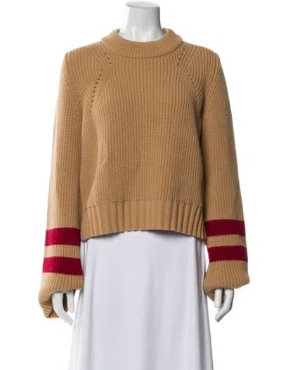 Pre-owned Baum Und Pferdgarten Crew Neck Sweater In Brown