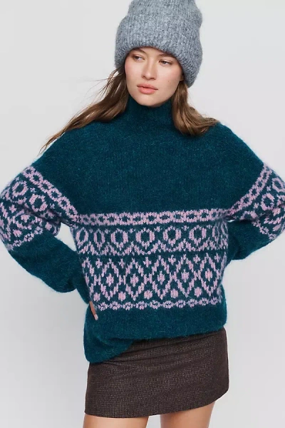 Baum Und Pferdgarten Cristine Alpaca Blend Fair Isle Sweater In Multi