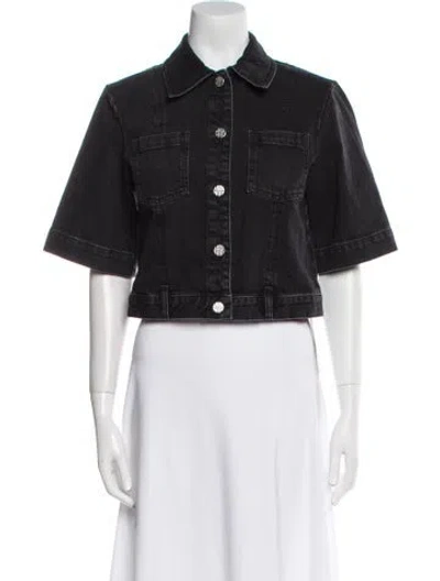 Pre-owned Baum Und Pferdgarten Denim Jacket In Black