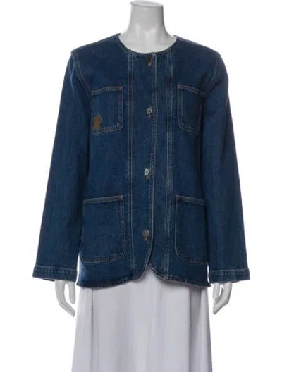 Pre-owned Baum Und Pferdgarten Denim Jacket In Blue