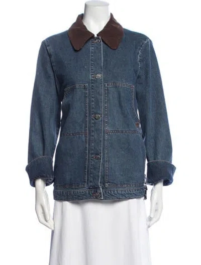 Pre-owned Baum Und Pferdgarten Denim Jacket In Blue