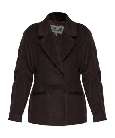Baum Und Pferdgarten Benina Double-breasted Jacket In Brown
