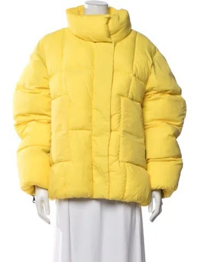 Pre-owned Baum Und Pferdgarten Down Jacket In Yellow