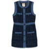 Baum Und Pferdgarten Abeer Mini Dress In Blue